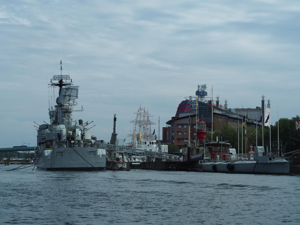 Das Maritiman bietet Zugang zu 20 zivilen und militärischen Schiffen