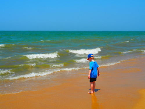 Wunderschöne Sandstrände an der Westküste 