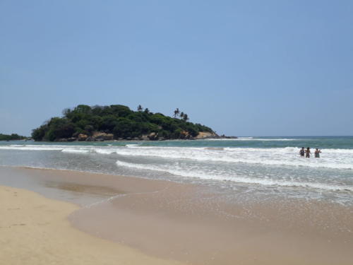 Hotelstrand in Beruwala 